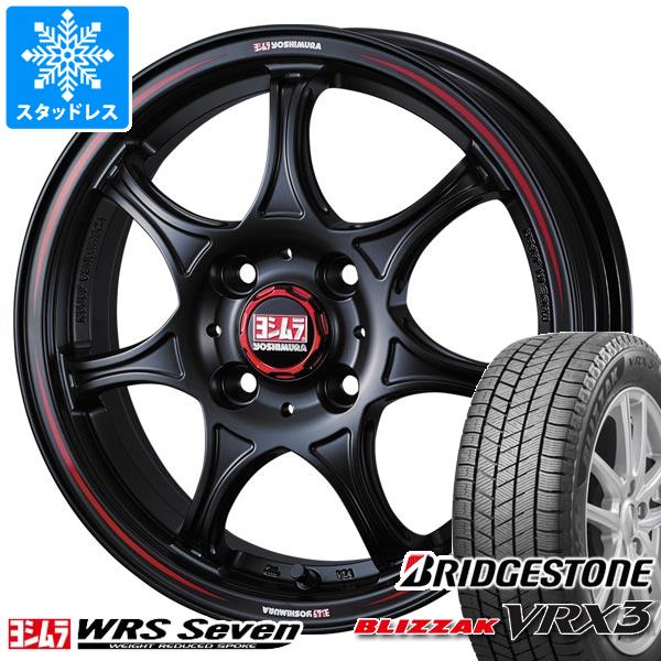 スズキ ハスラー用 スタッドレス ブリヂストン ブリザック VRX3 165/65R14 79Q ヨシムラ WRS7