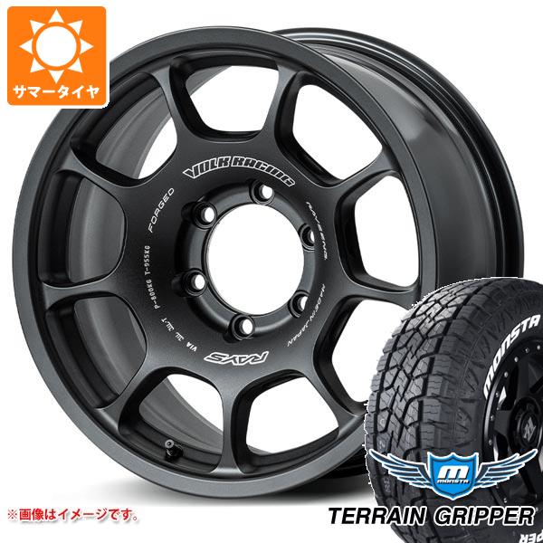 RAYS 5本セット トヨタ FJクルーザー 10系用 サマータイヤ モンスタ 