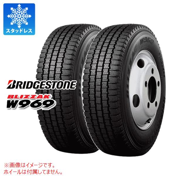 2本 スタッドレスタイヤ 215/60R15.5 110/108L ブリヂストン ブリザック W969 BLIZZAK W969 バン/トラック用 :6989 2:タイヤマックス