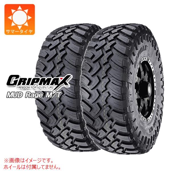 2本 サマータイヤ 185R14 102/100Q グリップマックス マッドレイジ M/T ホワイトレター MUD Rage M/T :36560 2:タイヤマックス