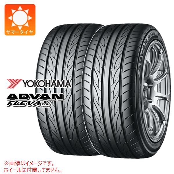 2本 サマータイヤ 205/40R18 86W XL ヨコハマ アドバン フレバ V701 ADVAN FLEVA V701｜tiremax