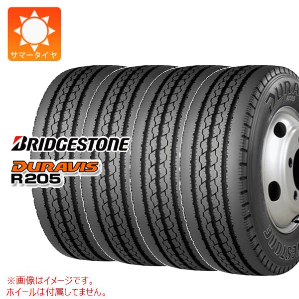 4本 サマータイヤ 195/70R15.5 109/107L ブリヂストン デュラビス R205 DURAVIS R205 バン/トラック用