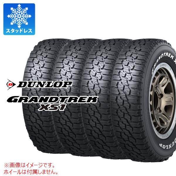 4本 スタッドレスタイヤ 185/85R16 105/103L LT ダンロップ グラントレック XS1 ホワイトレター GRANDTREK XS1