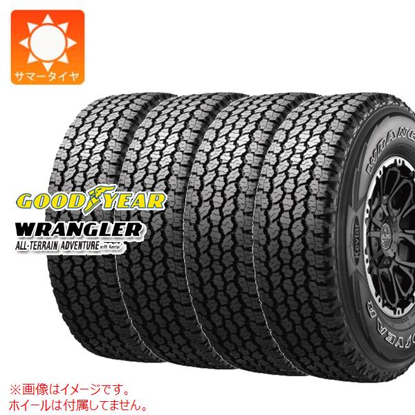 WRANGLER（グッドイヤー） - 4本 朱夏タイア 265/65R18 114T グッドイヤー ラングラー オールテレーン 冒険 ウィズ ケブラー OWL 車、バイク、自転車-タイヤ、ホイール-自動車