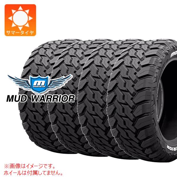 4本 サマータイヤ 265/70R17 121/118Q モンスタ マッドウォーリアー ホワイトレター MUD WARRIOR :34779 4:タイヤマックス