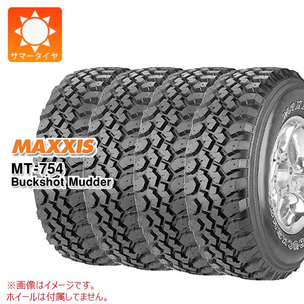 4本 サマータイヤ 195R14 106/104R 8PR マキシス MT-754 バックショットマッダー アウトラインホワイトレター MT-754  Buckshot Mudder 正規品