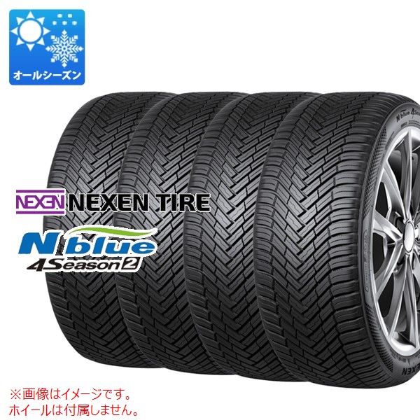 エヌブルー 4本 オールシーズン 225/55R18 98V ネクセン 4シーズン2 N