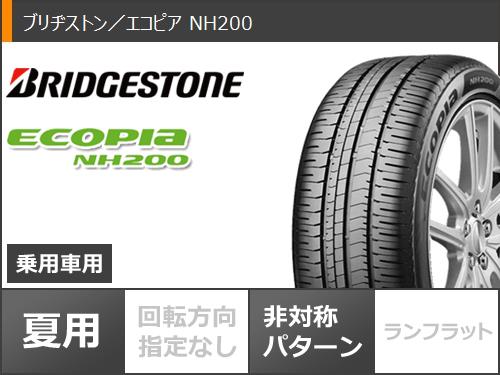 サマータイヤ 225/50R17 94V ブリヂストン エコピア NH200 ポテンザ RW006 7.5 17 : rw006pr 38115 : タイヤマックス