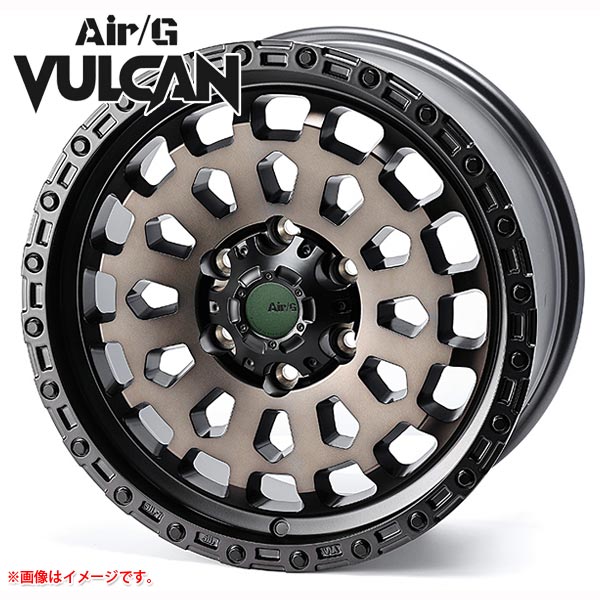 エアージー ヴァルカン 8.5-18 ホイール1本 Air/G VULCAN ランクル300