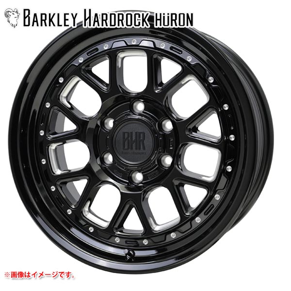 バークレイ捉え所の無い鍵を掛ける ヒューロン湖 8.5-18 車輪1本 BARKLEY HARDROCK HURON ランクル300/250/LX600用 自動車-アルミホイール
