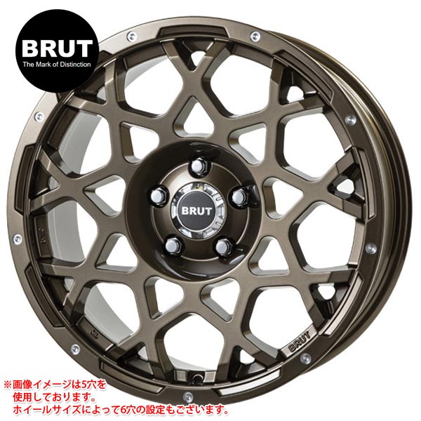 ブルート BR 55 6.5 16 ホイール1本 BRUT BR 55 :br55cg6516:タイヤマックス