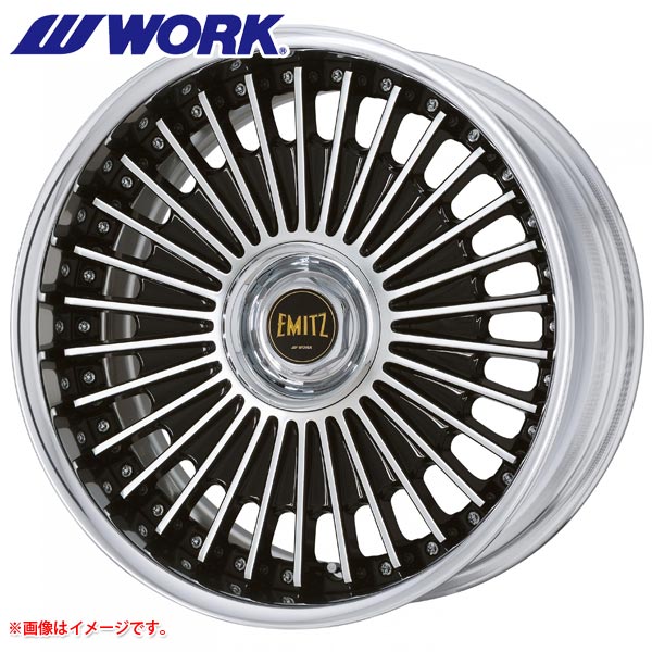 日本初売WORK ホイール イミッツ 21インチ×12.5J Sリム EMITZ 21x12.5J 21インチ