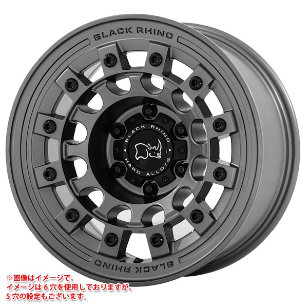 ブラックライノ フジ 8.0-17 ホイール1本 FUJI : タイヤマックス