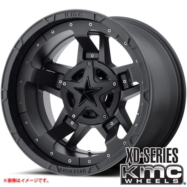 KMC XD827 ロックスター3 8.0-17 ホイール1本 ROCKSTAR3 : タイヤ