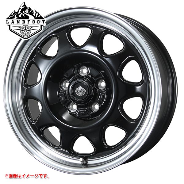 ランドフット SWZ 5.0-14 ホイール1本 LANDFOOT SWZ タウンエースS400