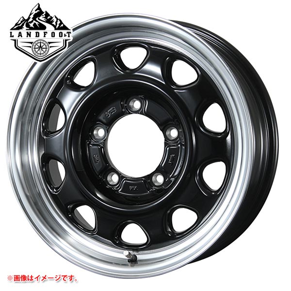 ランドフット SWZ 5.5 15 ホイール1本 LANDFOOT SWZ ジムニーシエラ :lfswzs5515:タイヤマックス