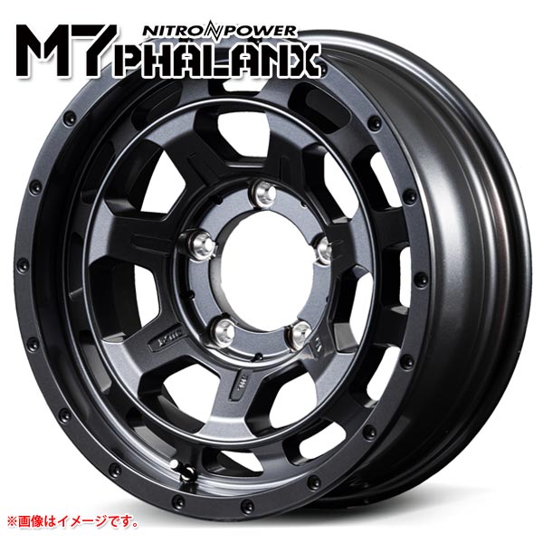 ナイトロパワー M7 ファランクス 6.0-16 ホイール1本 NITRO POWER