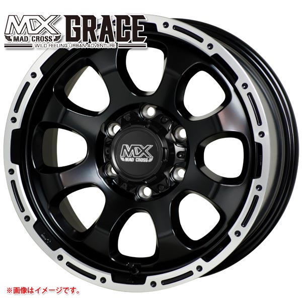 マッドクロスグレイス 6.0-15 ホイール1本 MAD CROSS GRACE NV350