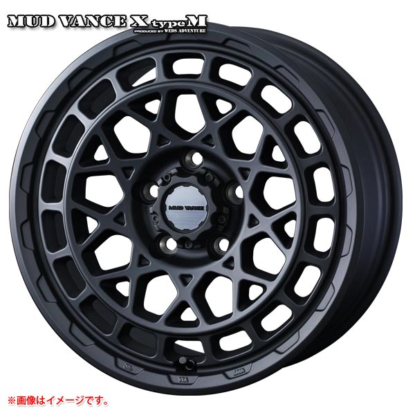 WEDS - マッドヴァンスX 手あいM 7.0-16 車輪1本 MUD VANCE X TYPE M アルミホイール-車、バイク、自転車-タイヤ、ホイール