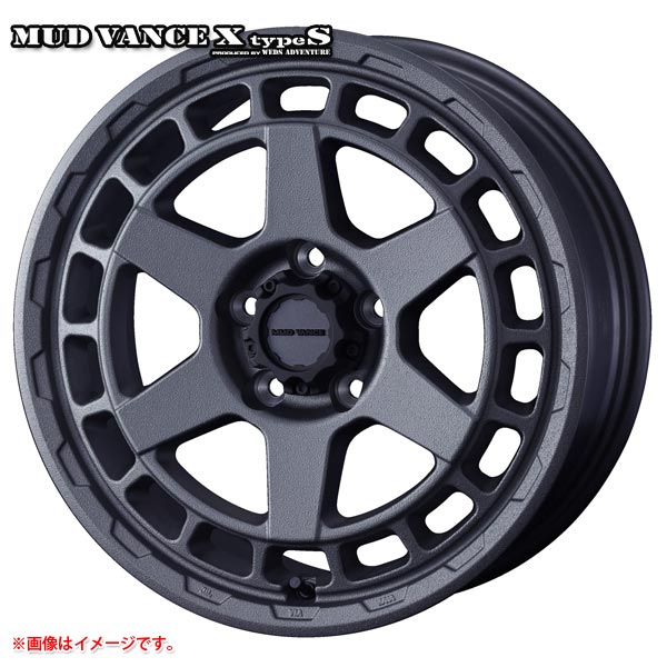 WEDS - マッドヴァンスX 印字機S 7.0-17 銀輪1本 MUD VANCE X TYPE S
