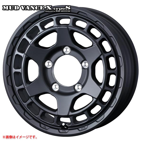 マッドヴァンスX タイプS 5.5-16 ホイール1本 MUD VANCE X TYPE S ジムニー用