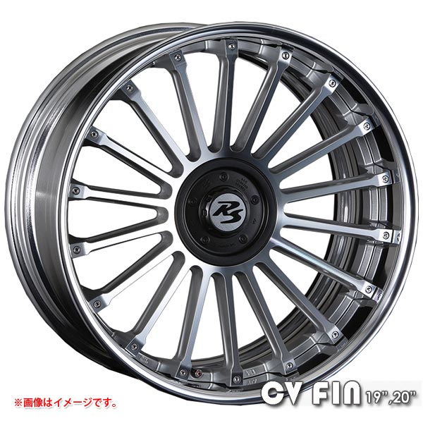 クリムソン RS CV フィン 8.0 19 ホイール1本 RS CV FIN :rscvfi8019:タイヤマックス