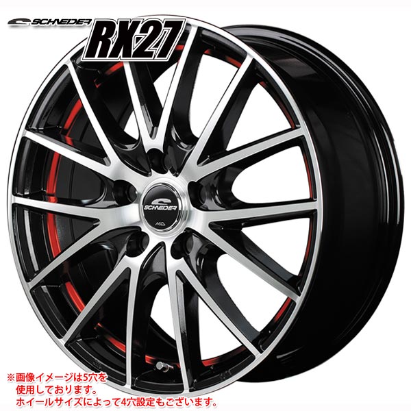 MID ホイールズ RX27 4.0-12 車輪1本 SCHNEIDER RX27 自動車-タイヤ、ホイール-アルミホイール