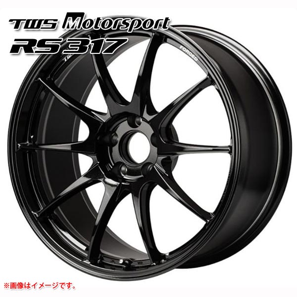 TWS モータースポーツ RS317 8.0-19 ホイール1本 輸入車用 TWS Motorsport RS317 輸入車用｜tiremax