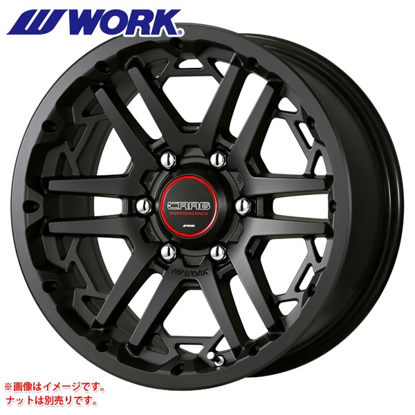ワーク クラッグ T-グラビック3 8.0-17 ホイール1本 CRAG T-GRABIC3