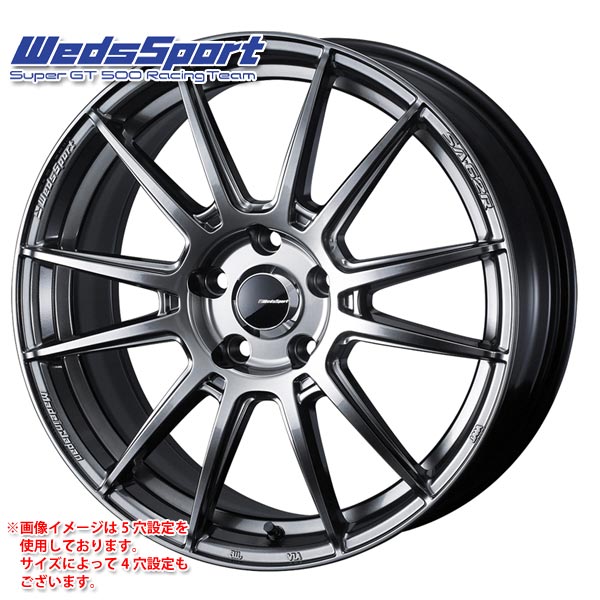 WEDS - ウェッズ運動競技 SA-62R 7.5-18 車輪1本 WedsSport SA-62R アルミホイール-自動車