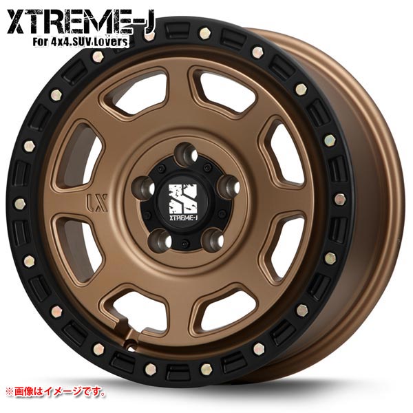 MLJ エクストリームJ XJ07 8.0-17 ホイール1本 X TREME-J XJ07