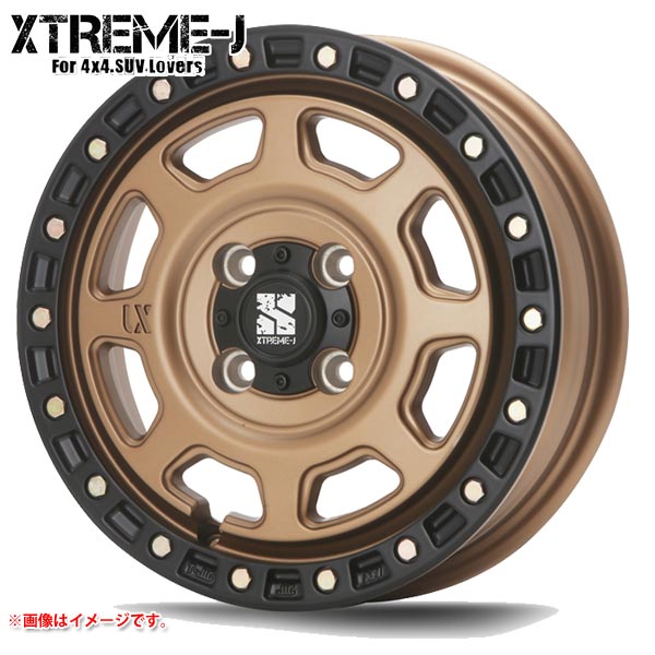 MLJ - エクストリームJ XJ07 5.0-14 車輪1本 X TREME-J XJ07 NV200バネット アルミホイール-自動車
