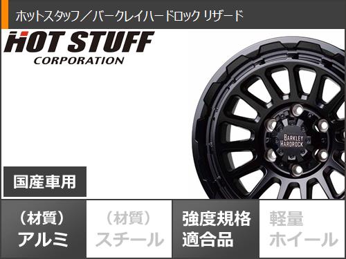 サマータイヤ 265/65R17 120/117Q モンスタ マッドウォーリアー ホワイトレター バークレイハードロック リザード 8.0 17 :bhriz6 34778:タイヤマックス