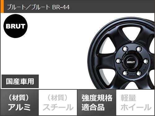 5本セット FJクルーザー 10系用 2026年製 サマータイヤ ヨコハマ ジオランダー X-AT G016 265/70R17 115T ブラックレター ブルート BR-44 7.5-17_3