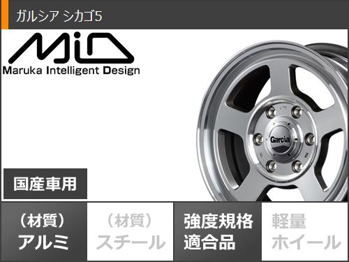 ハイエース 200系用 サマータイヤ オーレンカウンター ニューストリート OG-20 215/65R16C 109/107T WL ガルシア シカゴ5 6.5-16｜tiremax｜03