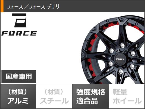 トヨタ ハイエース 200系用 2026年製 サマータイヤ ヨコハマ ジオランダー A/T4 G018 215/65R16C 109/107S ホワイトレター フォース デナリ 6.5-16の画像