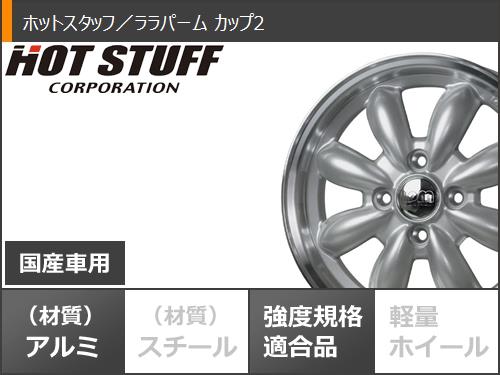 エブリイバン DA17V用 サマータイヤ ダンロップ グラントレック TG4 165R14 6PR (165/80R14 91/90N相当) ララパーム カップ2 4.5-14 | GRANDTREK | 02