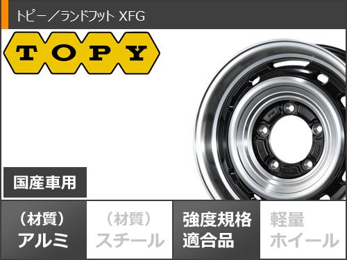 5本セット ジムニー用 2026年製 サマータイヤ ヨコハマ ジオランダー A/T G015 185/85R16 105/103N LT ホワイトレター ランドフット XFG 5.5-16_3