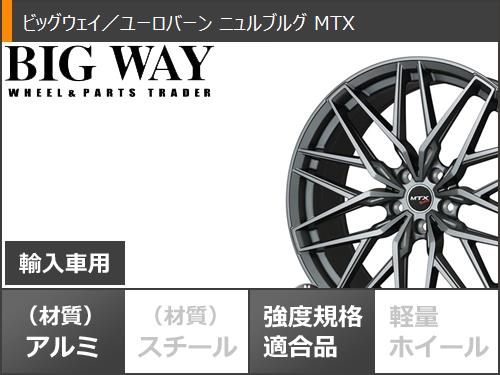 BMW G30/G31 5シリーズ用 スタッドレス ブリヂストン ブリザック VRX3 245/35R20 91Q ユーロバーン ニュルブルグ MTX｜tiremax｜03