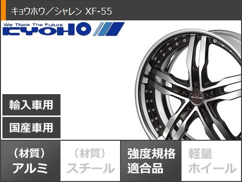 サマータイヤ 245/40R20 95W ダンロップ ルマン5 LM5+ シャレン XF 55 8.0 20 : xf55 40272 : タイヤマックス