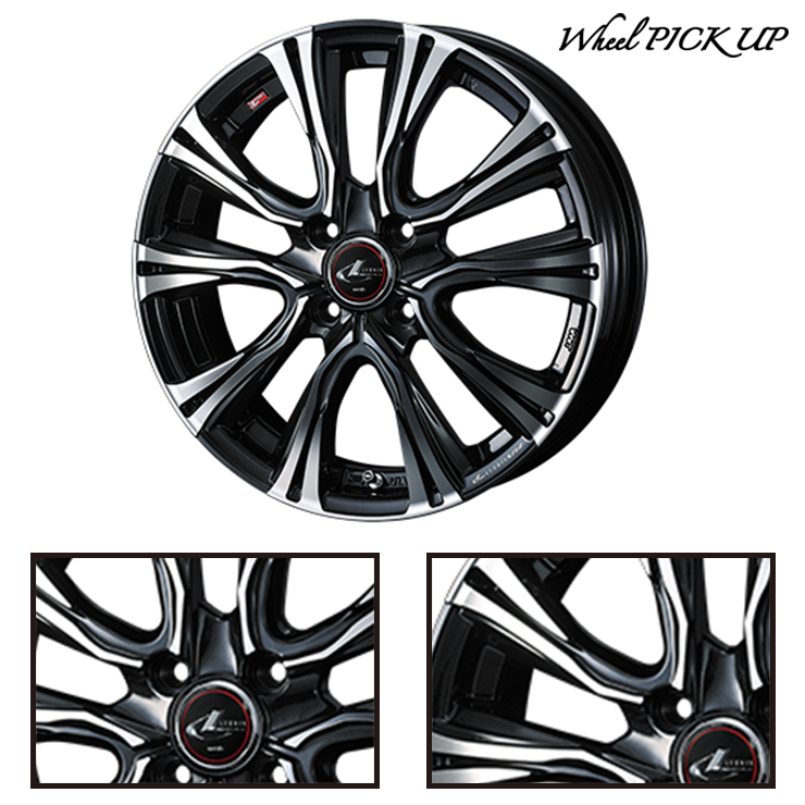 ブリザック 185/60R15 84Q ブリヂストン VRX3 WEDS LEONIS VR