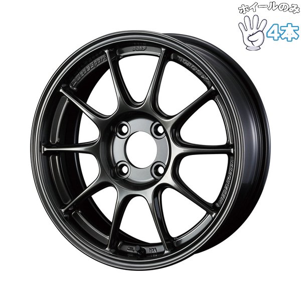 17インチ アルミホイール 4穴100 | ウェッズ ウェッズスポーツ TC-105X EJチタン 7.5J 4本