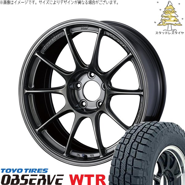 OBSERVE - ライズ ロッキー 215/65R16 スタッドレス | オブザーブ W/T-R \u0026 ウェッズ運動競技 TC-105X 16in 5穴100
