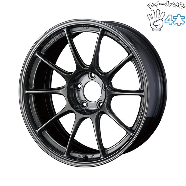 17インチ アルミホイール 5穴114.3 | ウェッズ ウェッズスポーツ TC-105X EJチタン 7.5J 4本