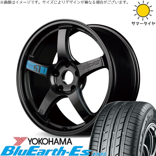 インプレッサ 215/40R18 ホイールセット | ブルーアース ES32 \u0026 グラムライツ 57CR SPEC-M 18インチ 5穴114.3