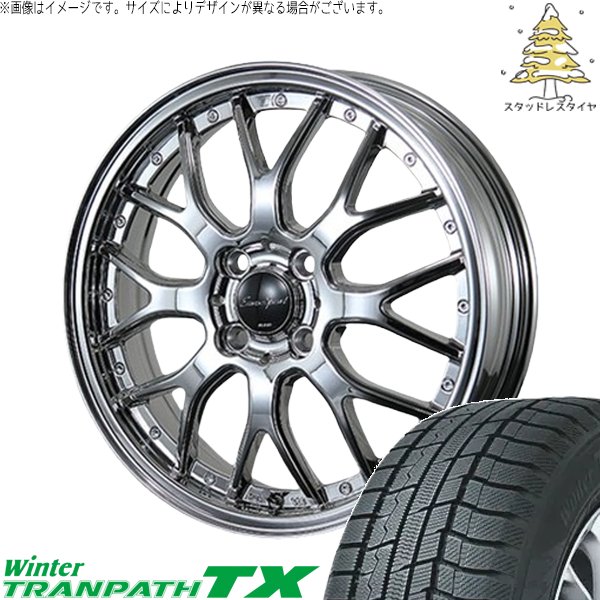 NBOX スペーシア タント デリカミニ 155/65R14 スタッドレス | ウィンタートランパス TX \u0026 ユーロスポーツ タイプ815 14インチ 4穴100