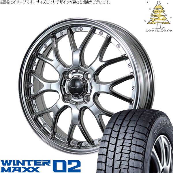 モコ ゼスト パレット ミラ 165/55R14 スタッドレス | ウィンターマックス02 \u0026 ユーロスポーツ タイプ815 14インチ 4穴100