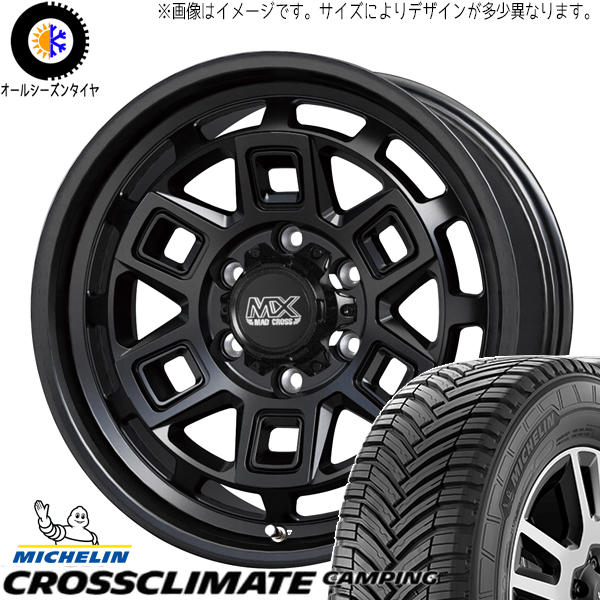 デリカ エクストレイル CX 225/75R16 CROSSCLIMATE マッドクロス 16インチ 7.0J +38 5H114.3P オールシーズンタイヤ ホイール 4本SET :aever 167042 cccamp 22575:TireShop All Terrain