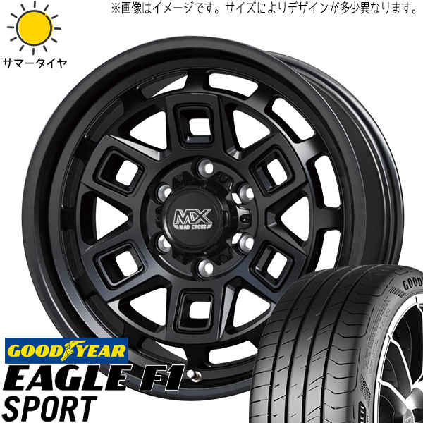 マーク2 シルビア 205/55R16 グッドイヤー F1 SPORT マッドクロス 16インチ 7.0J +38 5H114.3P サマータイヤ ホイール 4本SET :aever 167042 efsp 20555:TireShop All Terrain