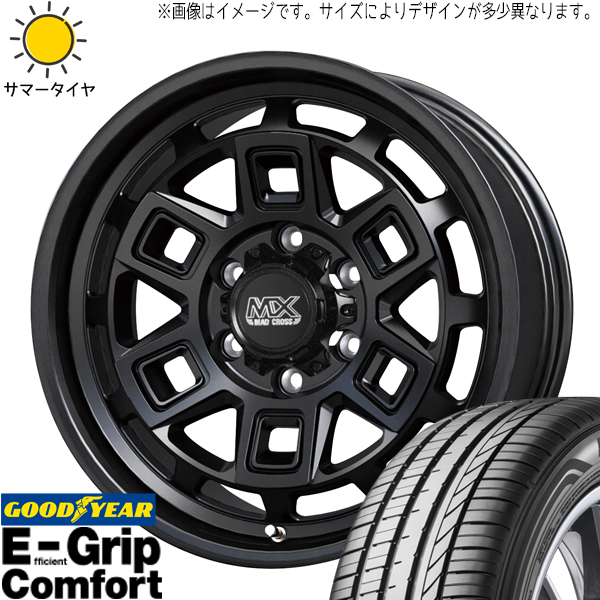 プリウスα 205/60R16 グッドイヤー コンフォート マッドクロス 16インチ 7.0J +38 5H114.3P サマータイヤ ホイール 4本SET :aever 167042 egcom 20560:TireShop All Terrain